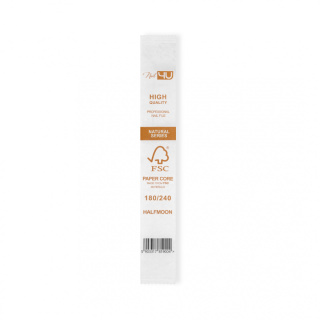 Nail4u Pilnik NATURAL Standard Łódka 180/240 (25 sztuk) – Ekologiczny Drewniany Pilnik