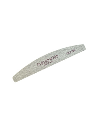 Pilnik Łódka Zebra Professional Slim 100/180 - półksiężyc 1szt
