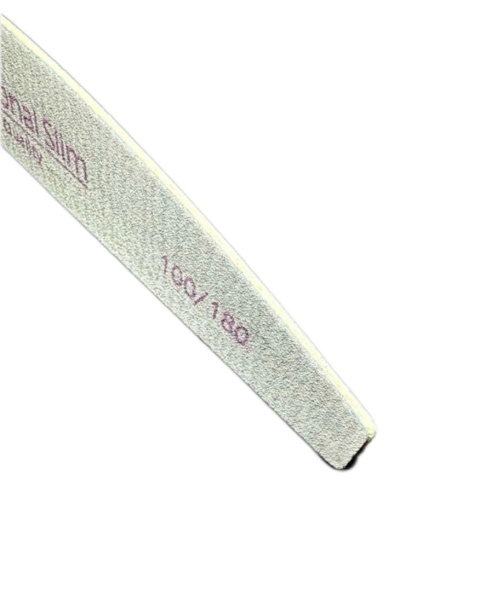 Pilnik Łódka Zebra Professional Slim 100/180 - półksiężyc zestaw 10szt Pilnik Łódka Zebra Professional Slim 100/180 - półksiężyc zestaw 10szt