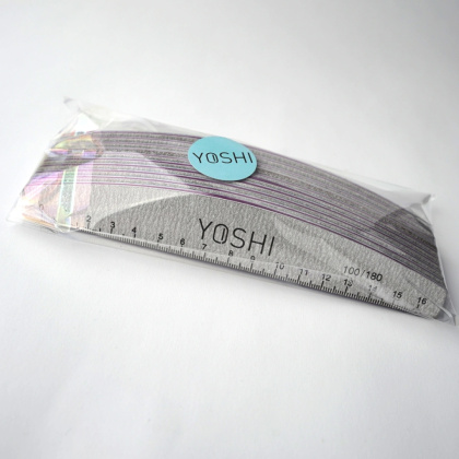 Pilnik YOSHI LUX 100/180 – 10 szt. Jednorazowe Pilniki do Paznokci