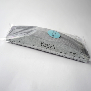 Pilnik YOSHI LUX 180/240 – 10 szt. Jednorazowe Pilniki do Paznokci