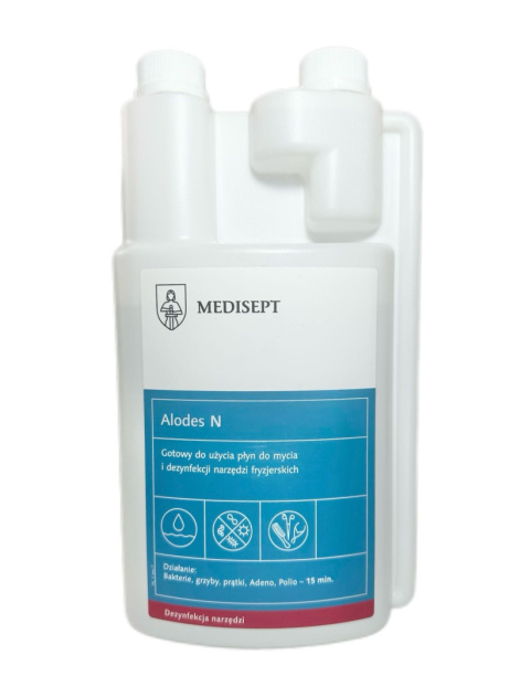 Płyn do Dezynfekcji Narzędzi ALODES N 1000 ml - Profesjonalny Preparat do Mycia i Dezynfekcji Płyn do Dezynfekcji Narzędzi ALODES N 1000 ml - Profesjonalny Preparat do Mycia i Dezynfekcji