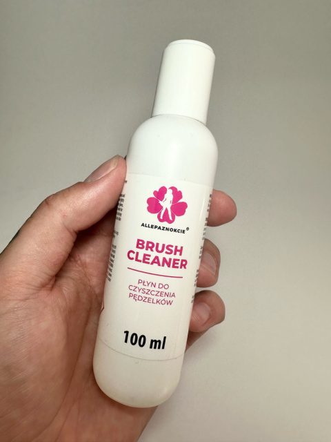 Płyn do czyszczenia pędzelków Allepaznokcie 100 ml Płyn do czyszczenia pędzelków Allepaznokcie 100 ml