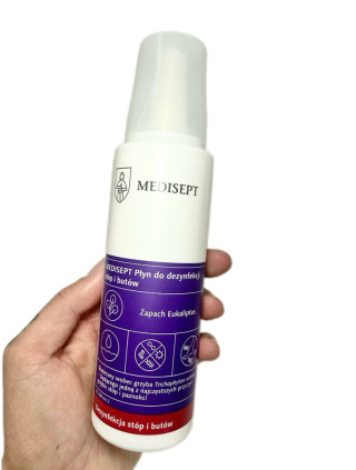 Płyn do dezynfekcji stóp i butów 250 ml Medisept