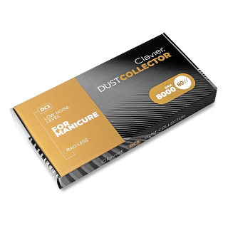 Pochłaniacz Pyłu DC-3 Clavier 80W Gold – Bezworkowy do Manicure i Pedicure