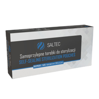 Saltec Torebki do sterylizacji Autoklawu 140x260 mm – 200 szt.