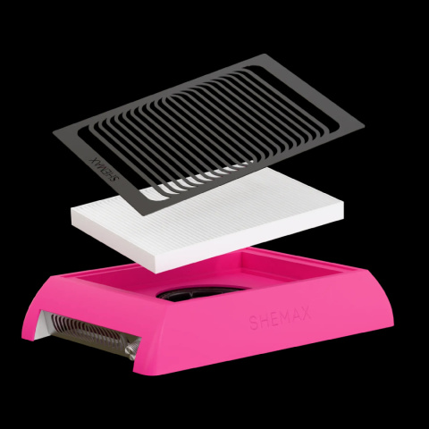 SheMax X PRO – PINK – Pochłaniacz pyłu do manicure, regulowana prędkość, elegancki design, energooszczędny SheMax X PRO – PINK – Pochłaniacz pyłu do manicure, regulowana prędkość, elegancki design, energooszczędny