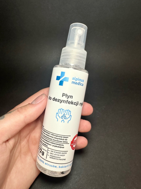Sterillhand - Płyn do dezynfekcji rąk i skóry spray 100ml Sterillhand - Płyn do dezynfekcji rąk i skóry spray 100ml