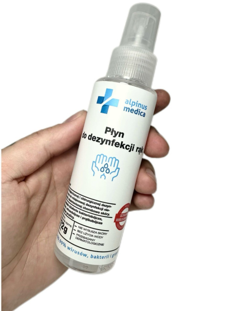 Sterillhand Płyn do Dezynfekcji Rąk i Skóry Spray 100 ml – Bakteriobójczy, Wirusobójczy Sterillhand Płyn do Dezynfekcji Rąk i Skóry Spray 100 ml – Bakteriobójczy, Wirusobójczy
