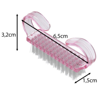 Szczoteczka do Manicure 100 szt. Soulima – Jednorazowe, Różowe, Higieniczne