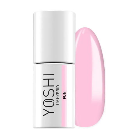 YOSHI Lakier Hybrydowy UV Fun 6 ml – 716 Różowy YOSHI Lakier Hybrydowy UV Fun 6 ml – 716 Różowy