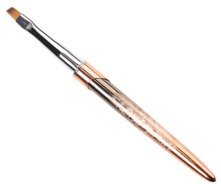 CLAVIER Pędzelek do zdobień - skośny do żelu i zdobień One Stroke rozmiar 4 / nr 6