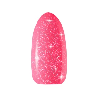 Claresa Starlight 17 – lakier hybrydowy fuksja z efektem flash 5g