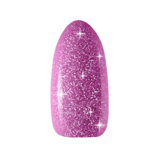 Claresa Starlight 18 – lakier hybrydowy fiolet z efektem flash 5g