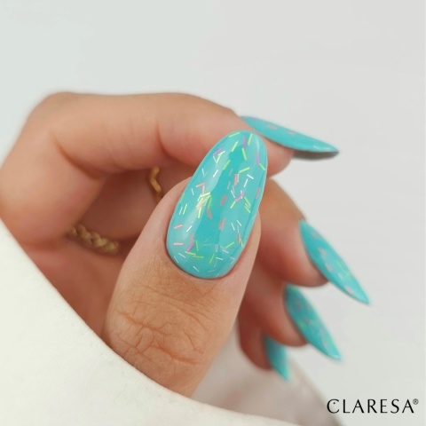 Claresa Top No Wipe Sweet Crush 5g – top z pastelową posypką do paznokci Claresa Top No Wipe Sweet Crush 5g – top z pastelową posypką do paznokci