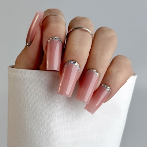 Clavier Art Gel Princess Cinderella Manicure – żel do zdobień z cekinami