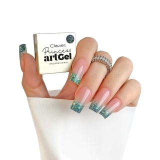 Clavier Art Gel Princess Fiona Manicure – żel do zdobień z cekinami