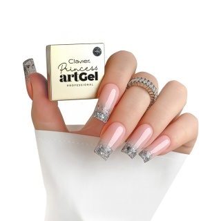 Clavier Art Gel Princess Jasmine Manicure – żel do zdobień z cekinami