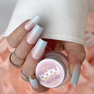 Clavier Żel Baby Boomer 3w1 Nailsology P05 Bluelle błękit 3g zdobień,ombre
