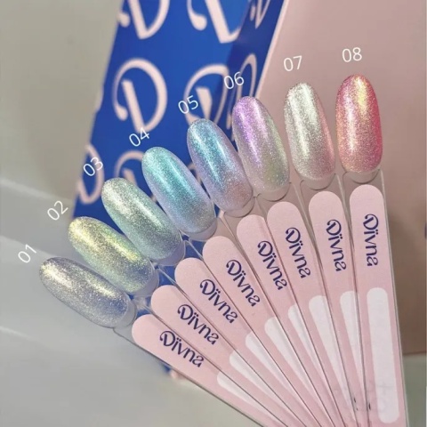 DIVNA Aurora Gel 01 – Żel shimmer do zdobień z efektem blasku 5 ml DIVNA Aurora Gel 01 – Żel shimmer do zdobień z efektem blasku 5 ml