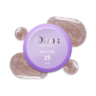 DIVNA Balmy Gel 25 o konsystencji bazy 15 ml żel w butelce/słoiczku z drobinkami