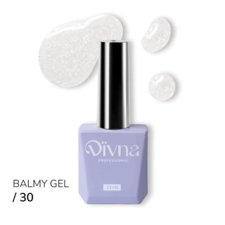 DIVNA Balmy Gel 30 żel w butelce/słoiczku z drobinkami 13 ml do paznokci