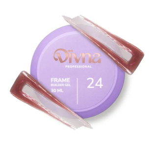 DIVNA Frame Builder Gel 24 30 ml – Żel Samopoziomujący