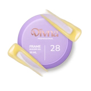 DIVNA Frame Builder Gel 28 30 ml żel budujący kolorowy do paznokci