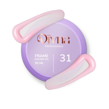 DIVNA Frame Builder Gel 31 50 ml kolorowy żel do paznokci