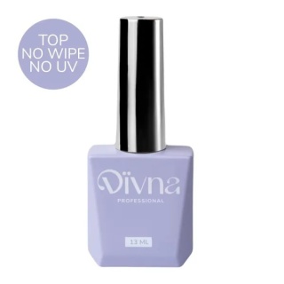 DIVNA Top No Wipe no UV Filters 13ml – Top hybrydowy bez filtrów UV