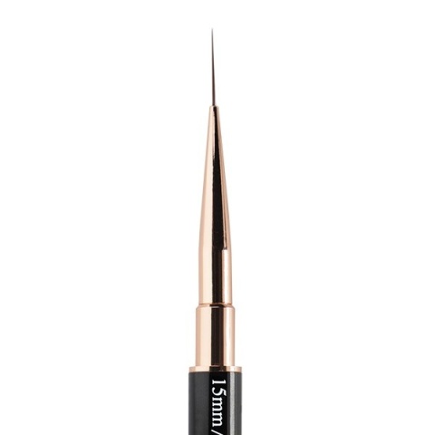 EM Nail Pędzelek do zdobień 15–20 mm – czarny, dwustronny profesjonalny EM Nail Pędzelek do zdobień 15–20 mm – czarny, dwustronny profesjonalny