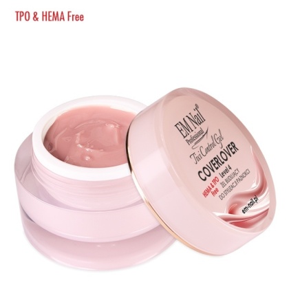 EM Nail Tixi Control Gel Level 4 Coverlover 5ml – żel do paznokci TPO-Free