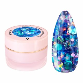 EM Nail Żel do Zdobień Paznokci Premium Glitter Art Gel Heaven 9 – 5g