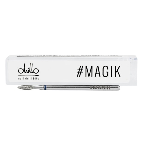 Frez Drillo #MAGIK – Łezka, Diamentowy, Do Skórek i Nabłonków, 2.35 mm