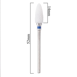 Frez ceramiczny M 3/32" H0615TB – do pedicure i usuwania naskórka średni
