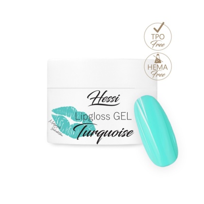 HESSI Żel budujący Turquoise 30ml 2w1 – TPO i HEMA Free Turkusowy
