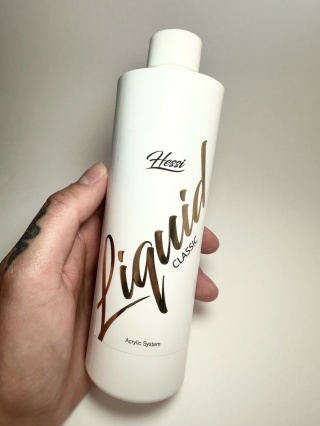 Hessi Acrylic Liquid Classic 90ml – Liquid Akrylowy do Stylizacji Paznokci, Idealna Przyczepność