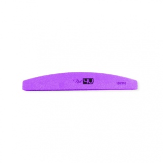 Nail4u Polerka do Paznokci Standard Purple 180/240 Łódka 10 szt.