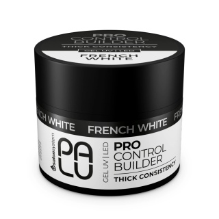 PALU Pro Control Builder Gel French White 45g – żel budujący biały