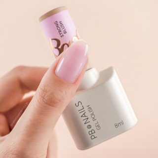 PB Nails Strong Blush Base 8ml – Mlecznoróżowa Baza Hybrydowa