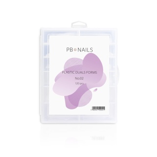 PB NAILS Górne formy Dual Forms No.02 - balerina