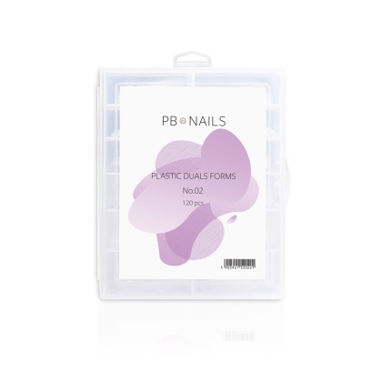 PB NAILS Górne formy Dual Forms No.02 - balerina