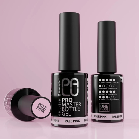 Palu Pro Master Bottle Gel Pale Pink – różowy żel w butelce do paznokci 11g Palu Pro Master Bottle Gel Pale Pink – różowy żel w butelce do paznokci 11g