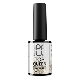 Palu Top Queen No Wipe 11g – top hybrydowy z brokatem złotym efekt syrenki