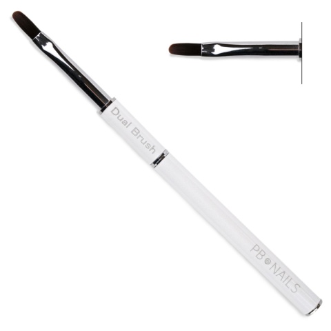 Pb Nails Pędzelek do akrylożelu Dual Brush Pb Nails Pędzelek do akrylożelu Dual Brush