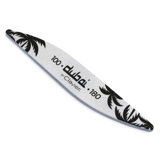 Pilnik Clavier DUBAI Wave 100/180 – szary, zestaw 10 szt.
