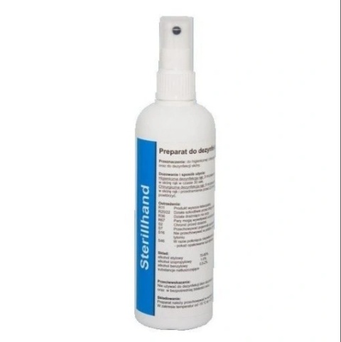 Sterill Hand 250 ml – profesjonalny płyn do dezynfekcji rąk i skóry Sterill Hand 250 ml – profesjonalny płyn do dezynfekcji rąk i skóry