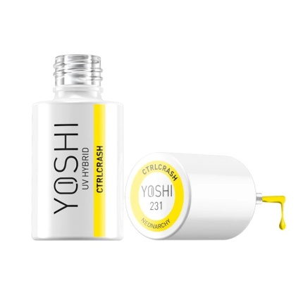 YOSHI Lakier Hybrydowy UV LED 231 Ctrlcrash Żółty 6 ml