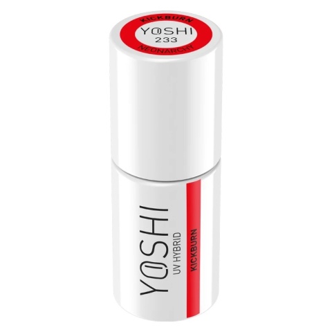 YOSHI Lakier Hybrydowy UV LED 233 Kickburn 6ml YOSHI Lakier Hybrydowy UV LED 233 Kickburn 6ml