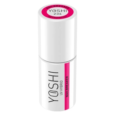 YOSHI Lakier Hybrydowy UV LED 234 Nailbreaker Różowy 6 ml YOSHI Lakier Hybrydowy UV LED 234 Nailbreaker Różowy 6 ml
